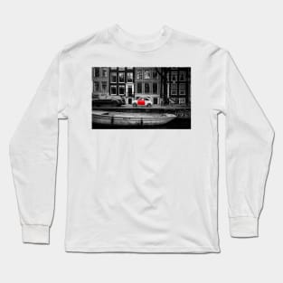The Red Door in Amsterdam Long Sleeve T-Shirt